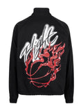 Jordan x Travis Scott graffiti print jacket