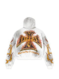 Vale Reborn Waffle zip-up hoodie