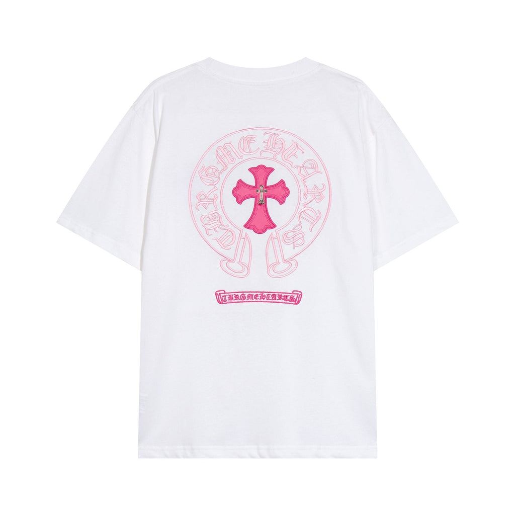 Chrome Hearts Cross Graphic Short-Sleeve T-Shirt