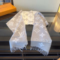 Louis Vuitton Monogram Fringed Scarf